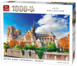 KING'S PUTTING BLOCK NOTRE DAME 1000 el 68 x 49 609 DOVANŲ