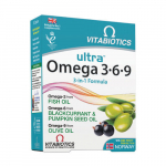 Maisto papildas Ultra Omega 3-6-9, 60 vnt.