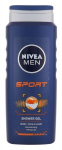 Du&scaron;o želė ir &scaron;ampūnas Nivea Men Sport vyrams 500 ml