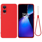 &bdquo;Shell&ldquo; kieto silikono (TPU) dėklas - raudonas (OnePlus Nord CE4 Lite 5G)