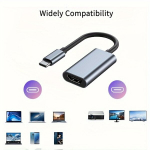 4K/30Hz Type-C į HDTV Adapteris - Itin Auk&scaron;tos Rai&scaron;kos