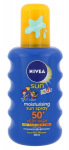 Kremas nuo saulės vaikams Nivea Sun Kids Coloured Sun Spray SPF50+, 200 ml
