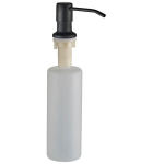 Skysto muilo/ploviklio dozatorius plautuvei Laveo Drop, Black