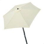 Parasol - Aktyvus - 270 x 236 x 270 cm - Plienas ir Aliuminis - Kreminė Spalva - Apvalus