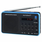 Ne&scaron;iojamas radijas - Sunstech - RPDS32BL - Mėlyna spalva - Radijo funkcija - Kompakti&scaron;kas