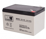 MWpower akumuliatorius MWS 12V 12Ah F1(187) AGM