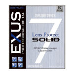 Filtras - Marumi EXUS SOLID 67mm Kietas Stiklo Apsauginis Filtras