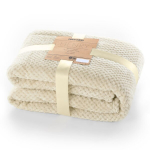 Mikrofibros pledas Henry Beige, 220x240 cm