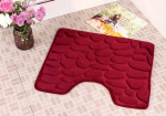 Memory foam kilimėlis "Benedomo" Burgundy, 50x60 cm