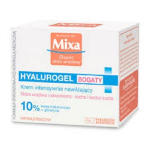 Drėkinamasis veido kremas Mixa Hyalurogel, 50 ml