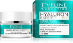 Veido kremas su hialuronu Eveline Hyaluron Expert 60+, 50 ml