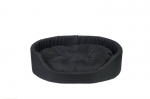 Amiplay guolis Oval Basic, XL, juodas