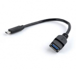 Gembird A-OTG-CMAF3-01, USB-C/USB-A, 0.2 m