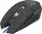 "defender mouse shock" gm-110l, 3200dpi, optinė, 6 bitai, usb laidas, juoda, su žaidimų kilimėliu, permatoma