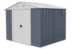 Sodo namukas Hecht 10X10 Plus, 291x291x214 cm, pilkas