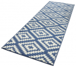 Hanse Home kiliminis takas Nordic Blue, 80x400 cm
