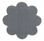 Hanse Home durų kilimėlis Soft & Clean Grey, 67x67 cm