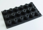 Silikoninė forma mini kanelėms, 18 vnt