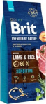 Brit Premium By Nature su ėriena, 8kg