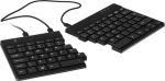 BREAK ERGONOMIC KEYBOARD QWERTY - US BLACK WIRED