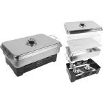 Lauko stalinė rūkykla buto balkonui ir namo terasai su termometru nerūdijantis plienas 45.5&times;27.4&times;21.0 cm 330001 Browin