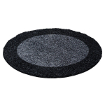 Ayyildiz kilimas LIFE ROUND anthrazit, 160X160 cm