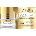 Regeneruojantis kremas-serumas itin brandžiai odai su aukso dalelėmis Eveline Gold Exclusive 80+ 50 ml