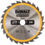 Dewalt diskinio pjūklo diskas medienai 235x30mm, 24 dantys