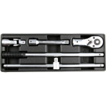 Galvu raktų laikiklių komplektas 4 vnt. 38cm įrankių spintelei metalinė konstrukcija YT-55458 YATO