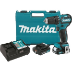 Akumuliatorinis suktuvas-gręžtuvas Makita DF332DSME 10,8 V
