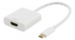 Deltaco USBC-HDMI7, USB-C/HDMI, 20 cm