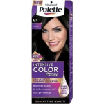 Kreminiai plaukų dažai Schwarzkopf Palette Intensive Color Creme, N1 Black