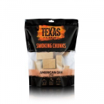 Amerikieti&scaron;ko ąžuolo medžio rūkymo kaladėlės Texas Club, 1 kg