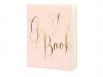 Svečių palinkėjimų knyga Guest Book, 22 lapai, rožinė