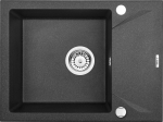 Deante granitinė virtuvinė plautuvė Deante Evora ZQJ 211A, Graphite