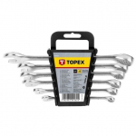 Topex Kombinuotų veržliarakčių rinkinys 8-17mm 6 vnt 35D755