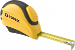 Topex 27c385 metrinė juosta, 5 m x 19 mm, su automatiniu blokavimu