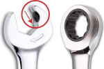 Sata kombinuotas raktas su dviguba terk&scaron;le 16mm