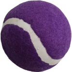 Lauko teniso kamuoliukas Enero, violetinis, 1 vnt