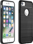 Dėklas Carbon skirtas iPhone XS, juoda