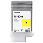 "canon" originalus ra&scaron;alas pfi-120 y, geltonos spalvos, 130 ml, 2888c001, "canon" tm-200, 205, 300, 305