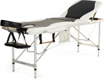 Masažo stalas Bodyfit 1038, juodas/baltas