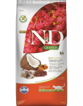 Farmina N&D Quinoa Cat Skin&Coat sausas maistas katėms su silke, 5 kg