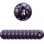 Vienkartinės lėk&scaron;tutės Wednesday 23cm, 10 vnt.