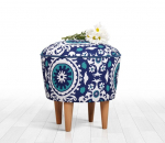 Pouffe Sky - Blue, White