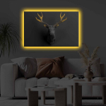 Dekoratyvinis LED ap&scaron;viestas drobės dažymas 4570KTLGDACT - 007