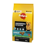 Pedigree Adult Professional Nutrition didelių ir vidutinių veislių &scaron;unims su jautiena ir daržovėmis, 12 kg