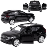 Metalinis žaislinis automobilis MSZ Volvo xc40 recharge, juodas