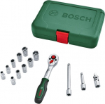 Įrankių komplektas Bosch 1600A02BY0; 1/4''; 14 vnt.