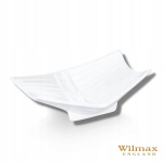 Wilmax lėk&scaron;tė, 23 cm, WILMAX Balto porceliano duonos lėk&scaron;tė